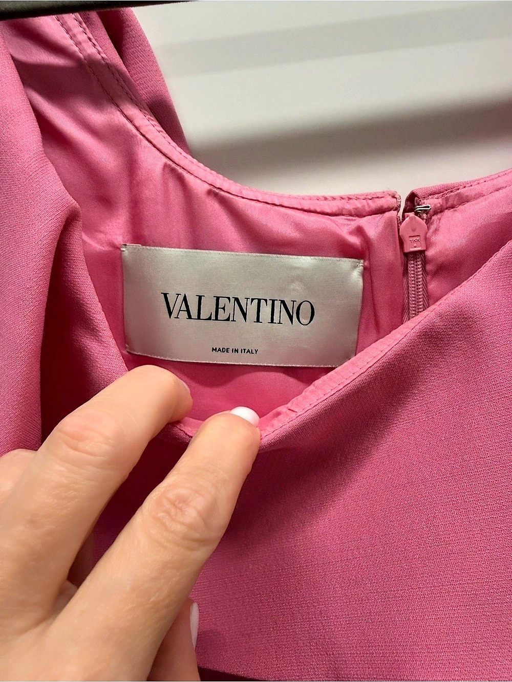 Valentino Pink Ruffle Mini Dress - Picture 3 of 5